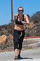 miley cyrus toned abs on hike 15