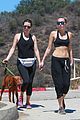 miley cyrus toned abs on hike 18