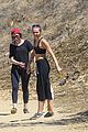 miley cyrus toned abs on hike 19