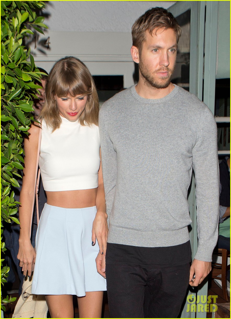 taylor swift calvin harris hold hands for date night dinner 06