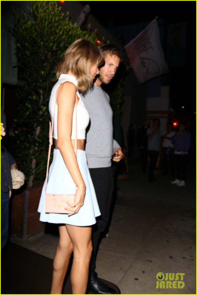 taylor swift calvin harris hold hands for date night dinner 27