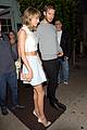 taylor swift calvin harris hold hands for date night dinner 03