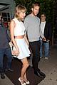 taylor swift calvin harris hold hands for date night dinner 13