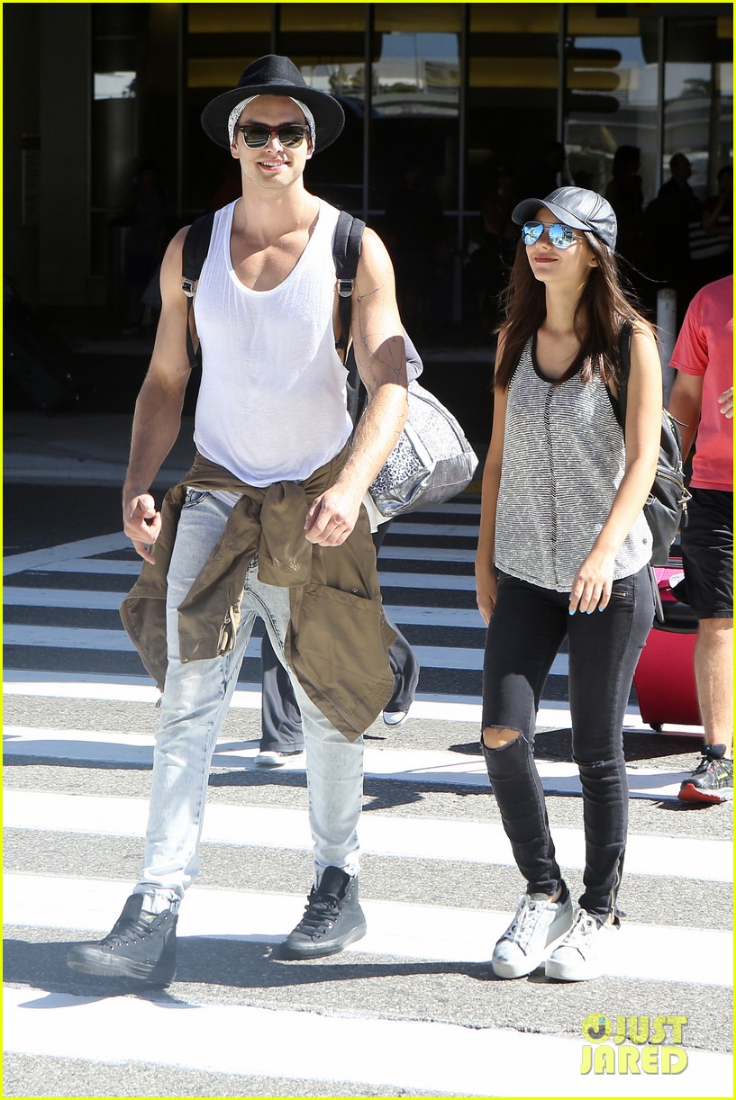 victoria justice pierson fode lax arrival from hawaii 07