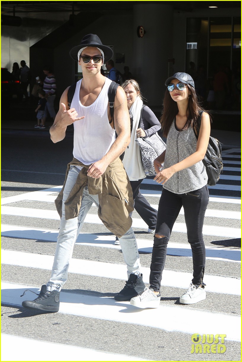 victoria justice pierson fode lax arrival from hawaii 27