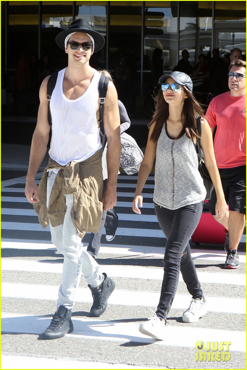 victoria justice pierson fode lax arrival from hawaii 32