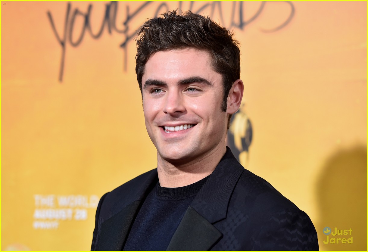 Zac Efron Brings Sami Miro to 'We Are Your Friends' Premiere