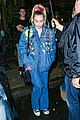miley cyrus does double denim after snl rehearsal 24