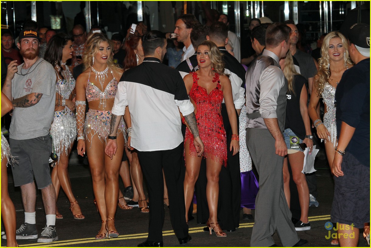 dwts flash mob pics opening number filming 29