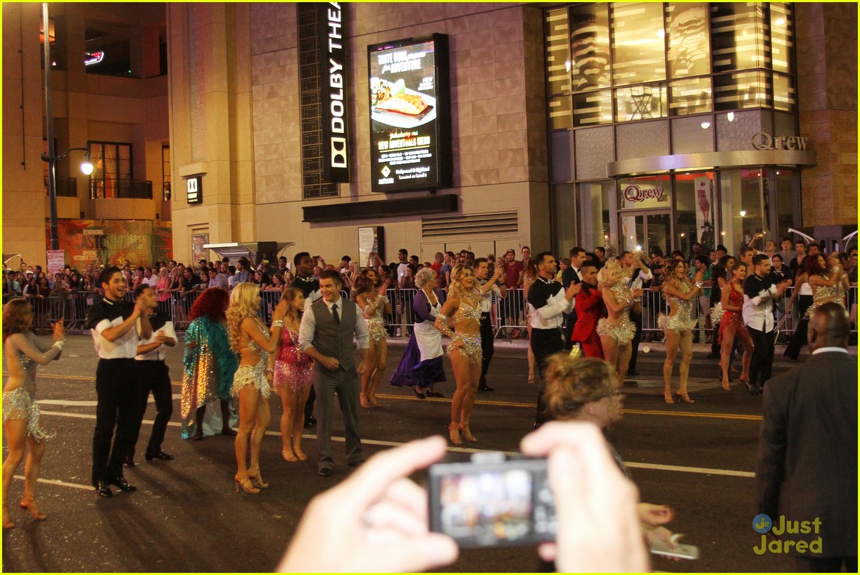 dwts flash mob pics opening number filming 35