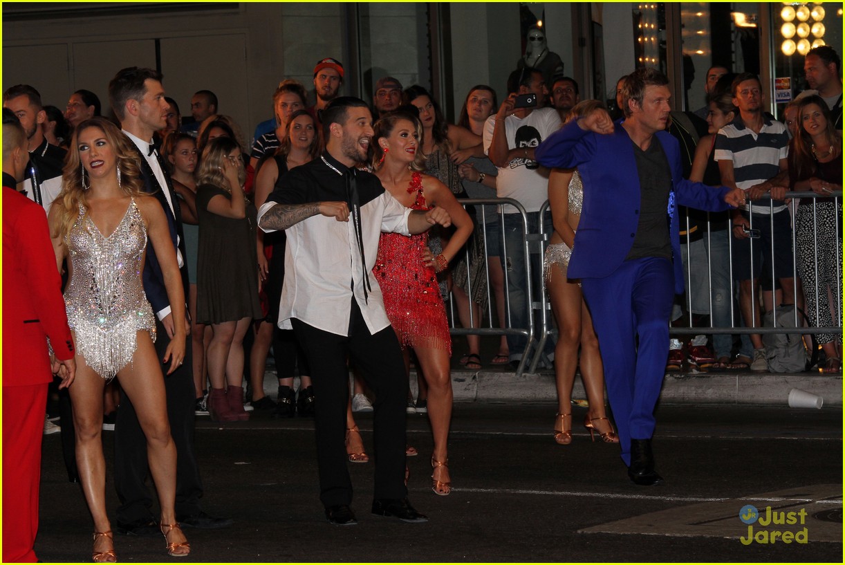dwts flash mob pics opening number filming 45