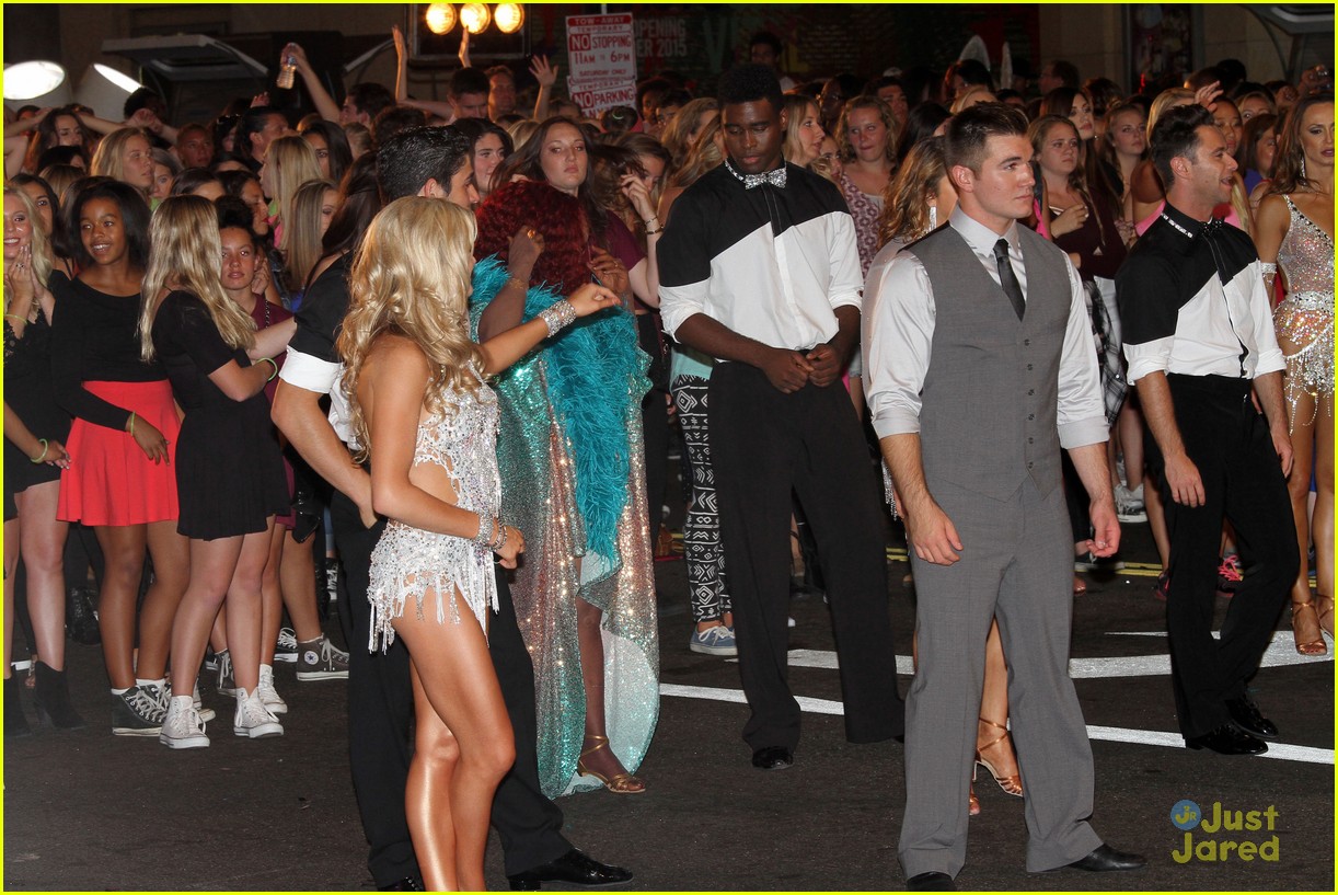 dwts flash mob pics opening number filming 47