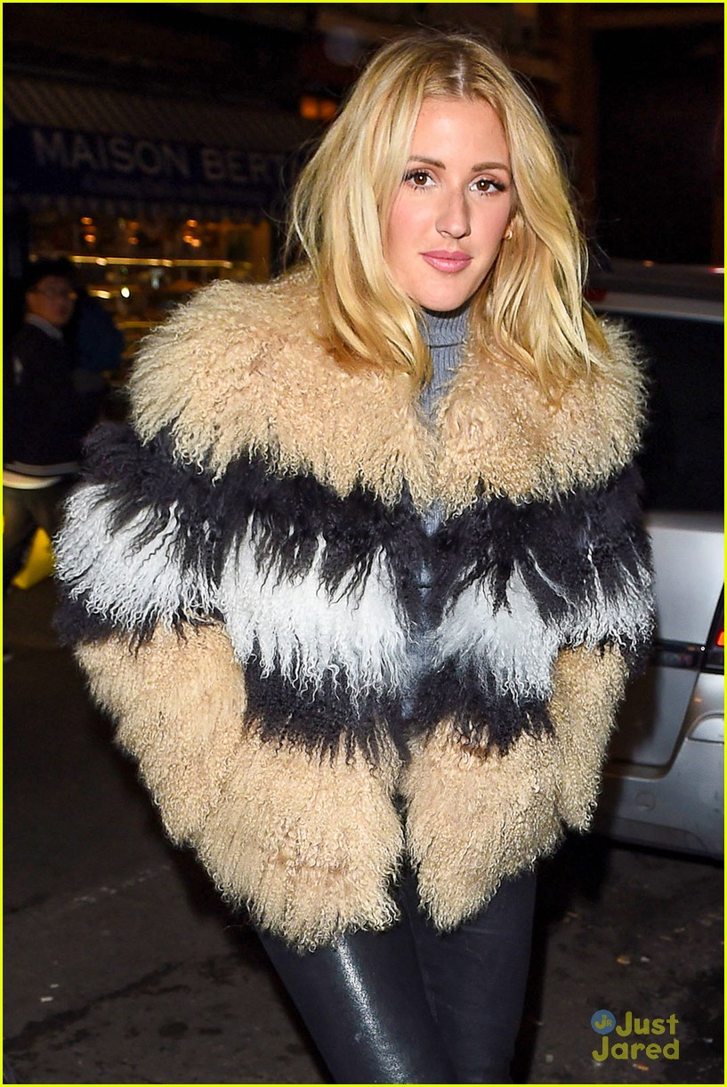 ellie goulding bond girl wang opening lfw party 01