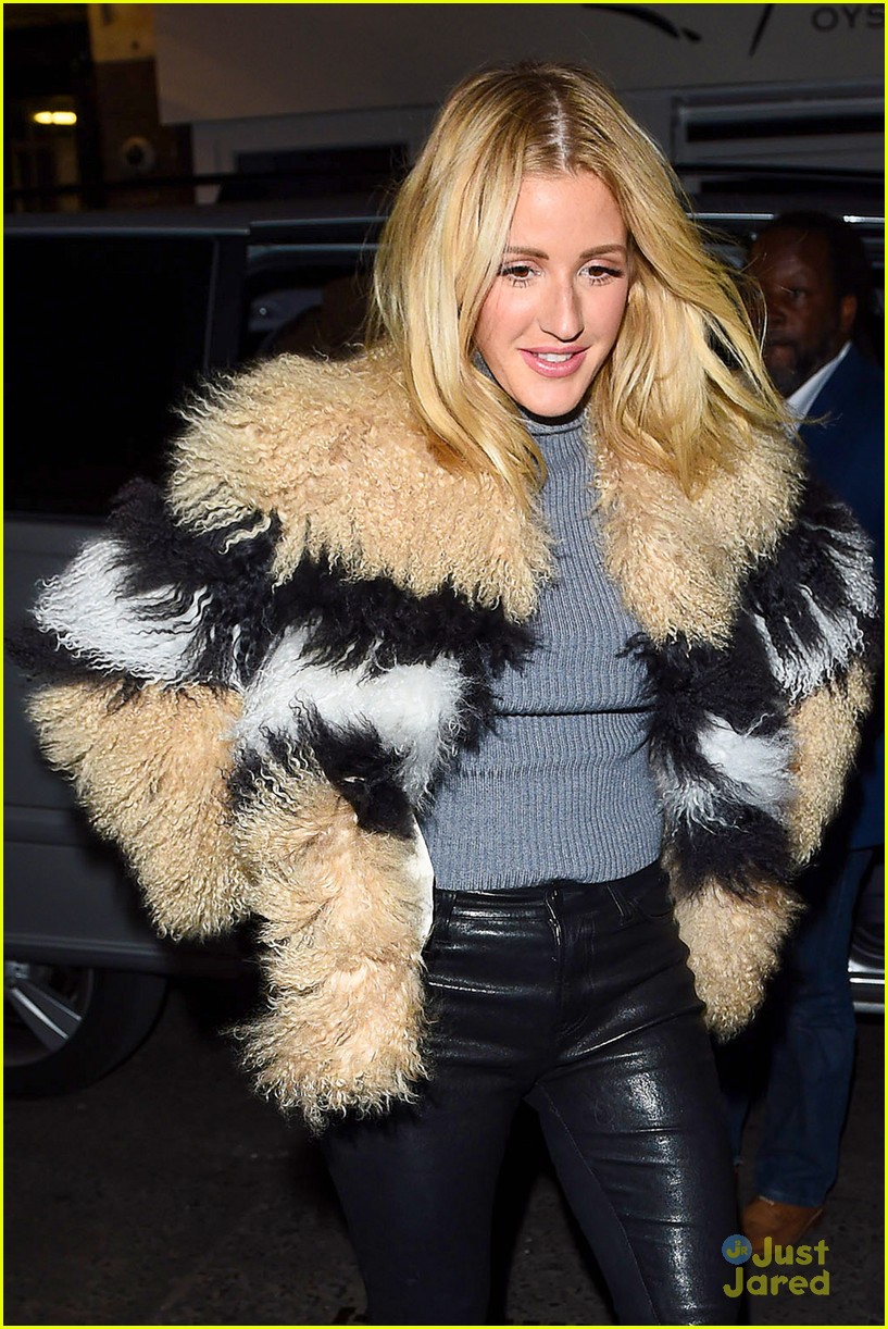 ellie goulding bond girl wang opening lfw party 12