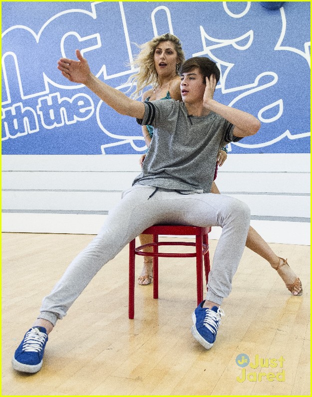 hayes grier willow shields emma slater dwts visit 01