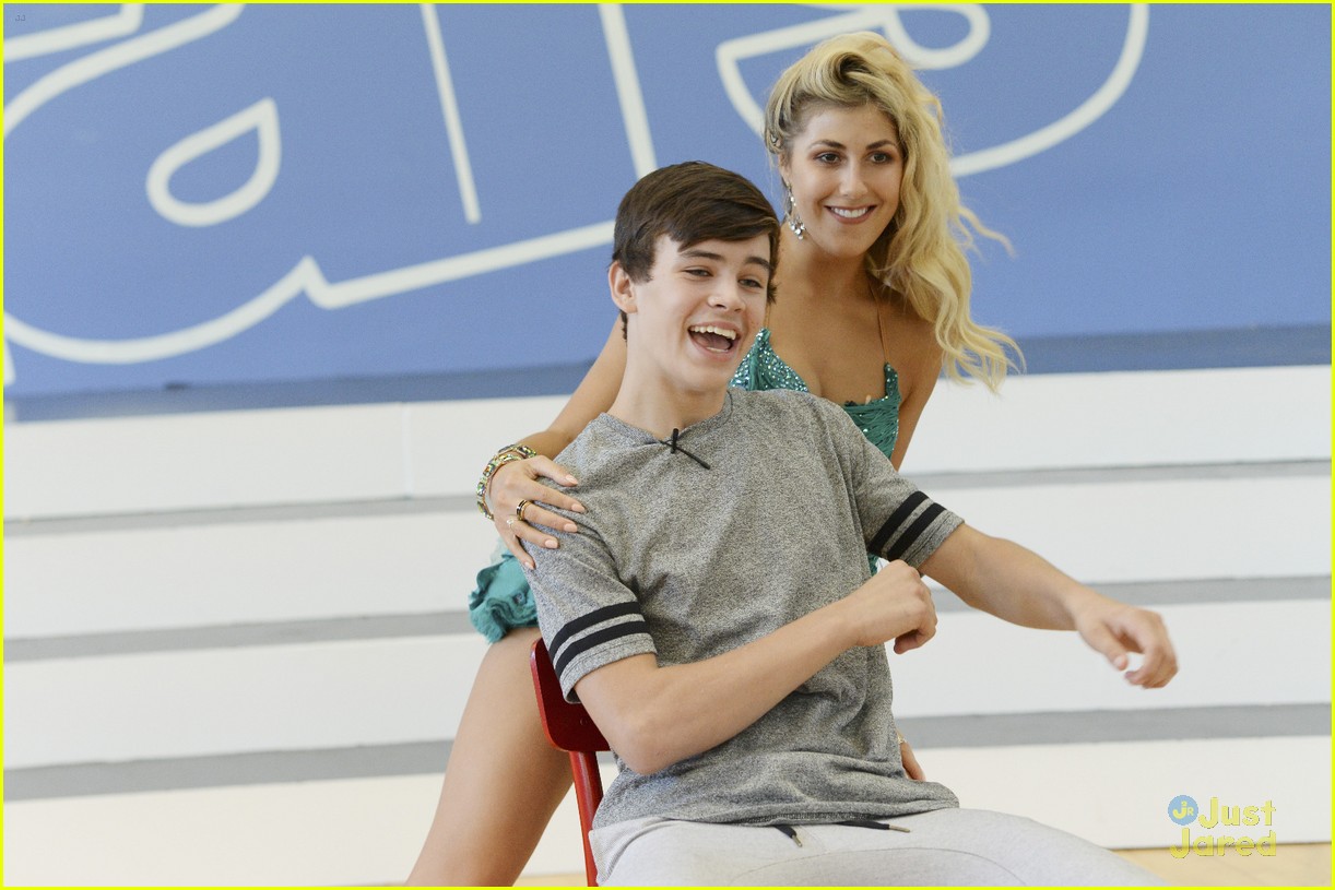 hayes grier willow shields emma slater dwts visit 12