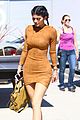 kylie jenner flaunts her curves in skin tight dress 11