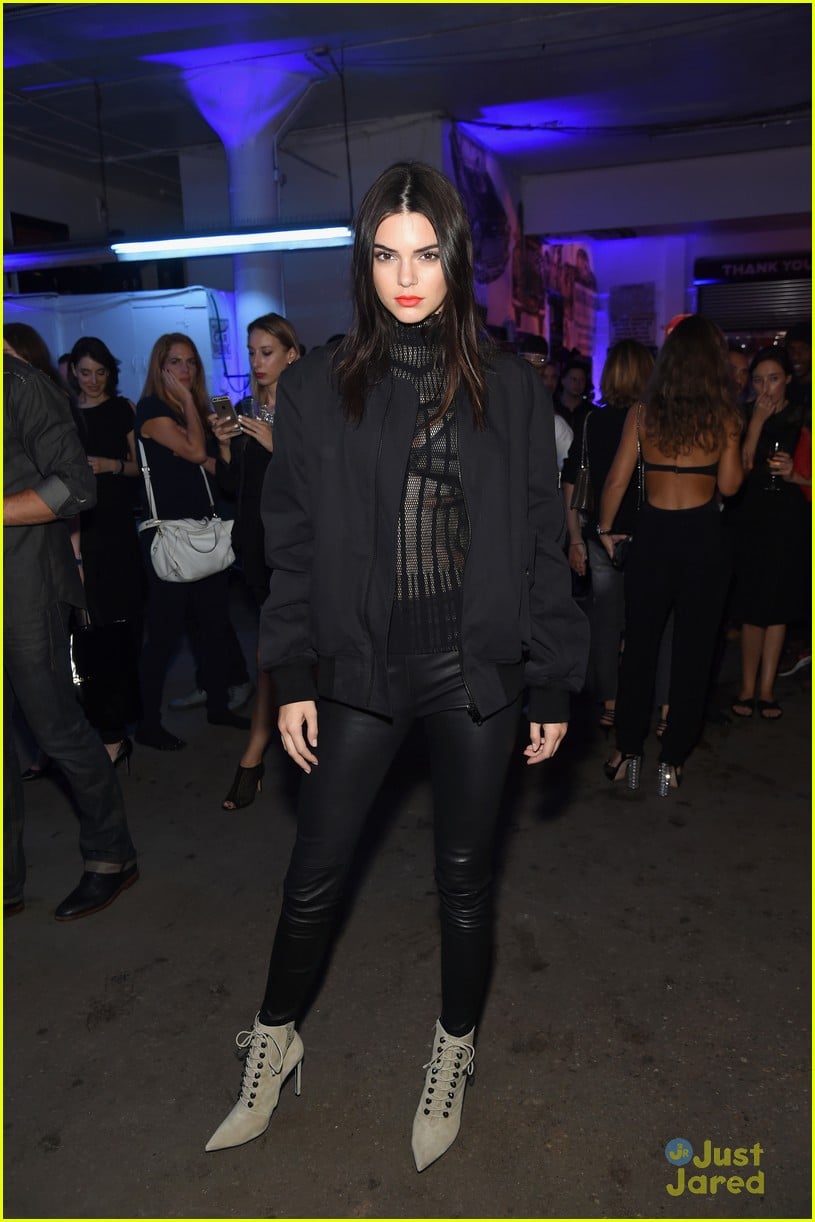 kendall jenner brooklyn beckham givenchy nyfw after party 01