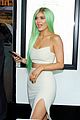 kylie jenner green hair nyc 16