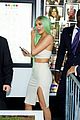 kylie jenner green hair nyc 18