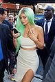 kylie jenner green hair nyc 21