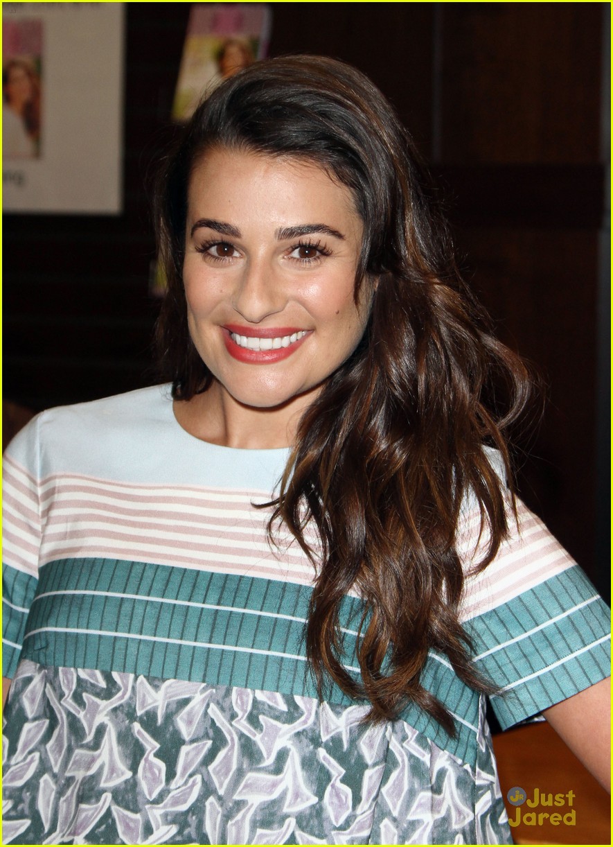 lea michele you first book signing grove 18