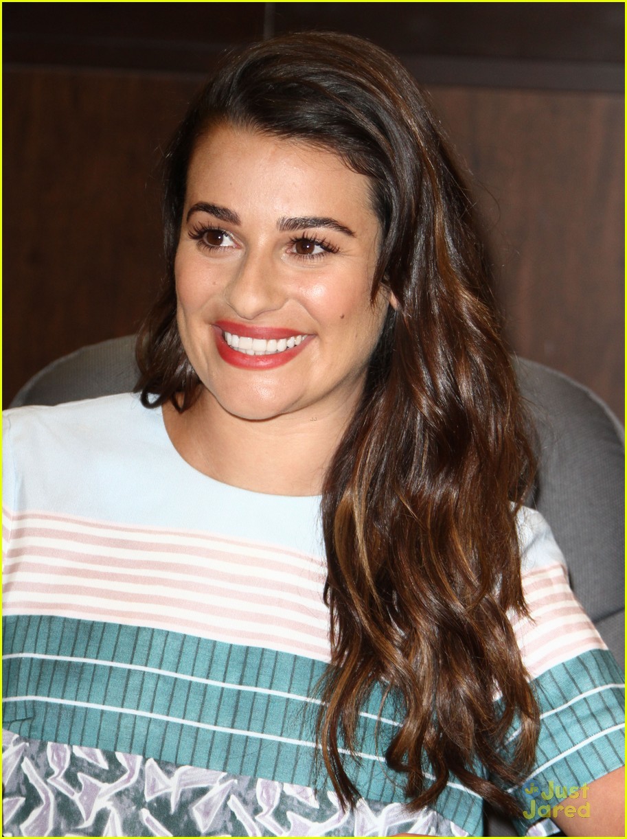 lea michele you first book signing grove 20