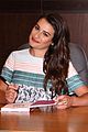 lea michele you first book signing grove 13