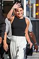 lea michele stuns in plunging dress to promote scream queens 11