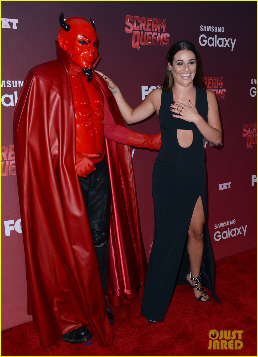 Lea Michele & Darren Criss Attend the 'Scream Queens' Premiere