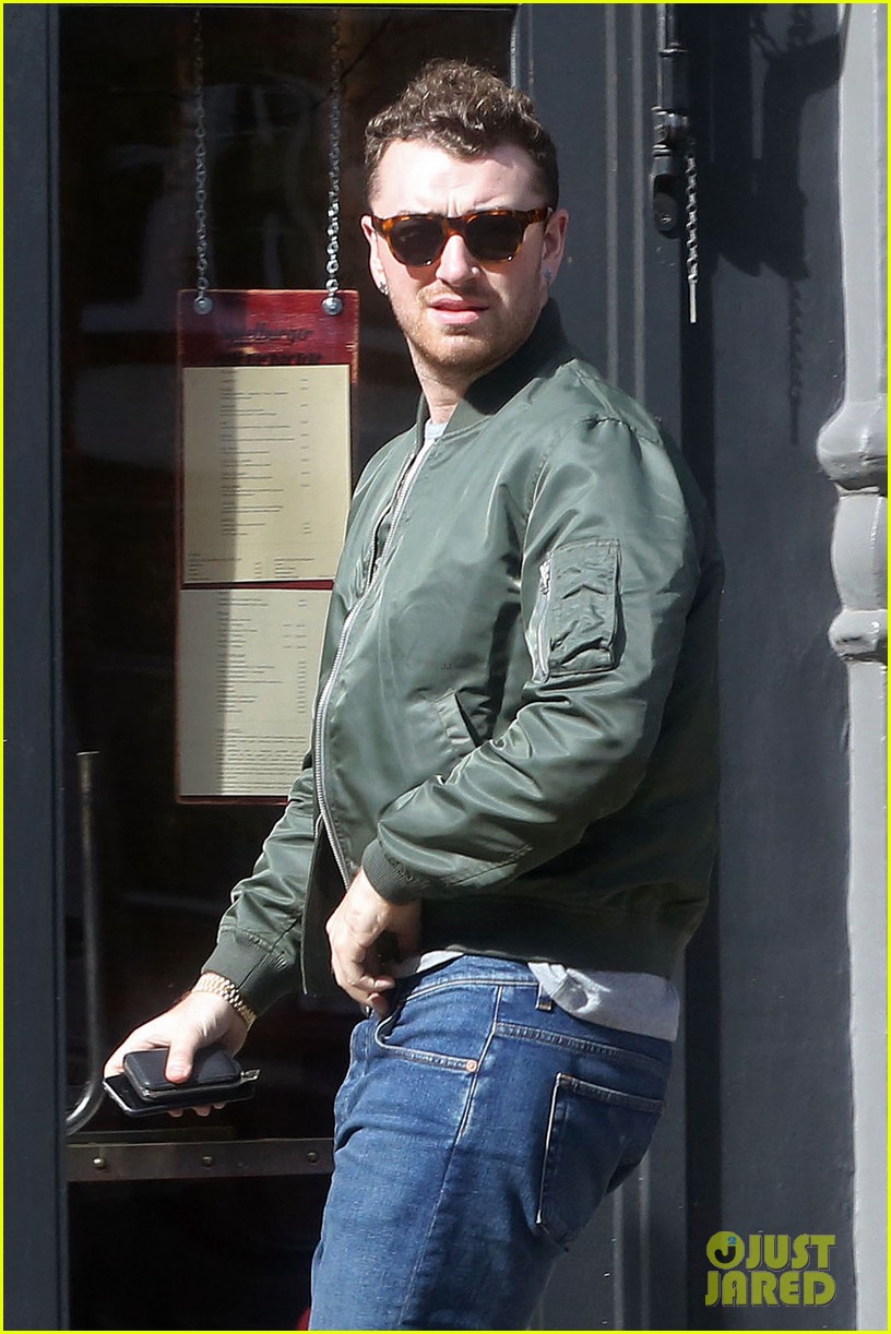 sam smith steps out in london amidst james bond theme song announcement 01