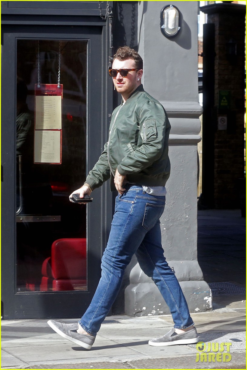 sam smith steps out in london amidst james bond theme song announcement 04