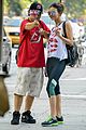 victoria justice lips tee workout nyc 10