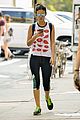 victoria justice lips tee workout nyc 20
