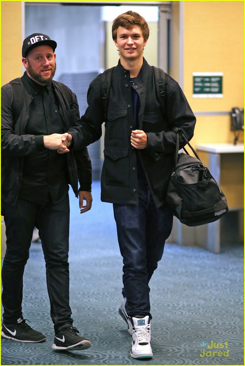 ansel elgort ansolo vancouver arrival 09