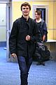 ansel elgort ansolo vancouver arrival 05
