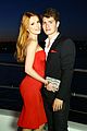 bella thorne 18th bday party friends red dress 02