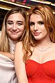 bella thorne 18th bday party friends red dress 29