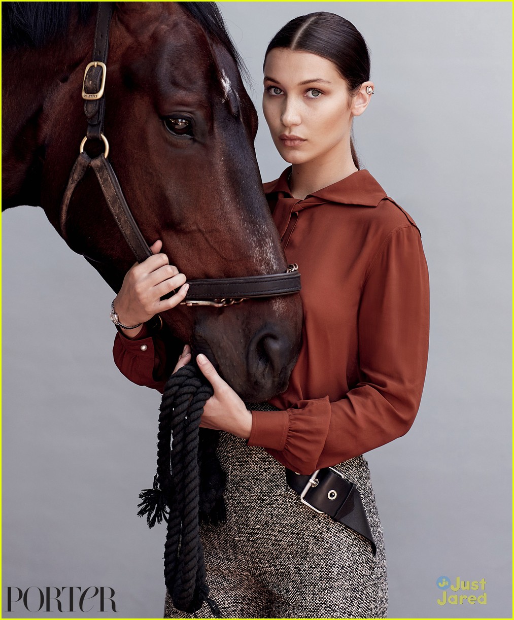 bella hadid equestria porter winter issue 01