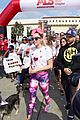 miley cyrus is charitable queen at l a county walk to defeat als 06