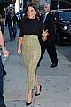 gina rodriguez stephen colbert nyc appearance 13