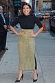 gina rodriguez stephen colbert nyc appearance 18