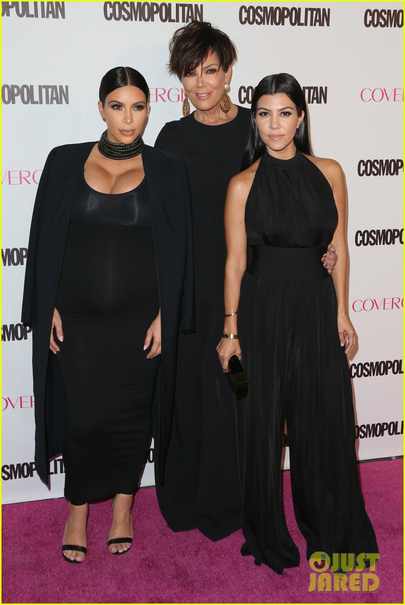 kardashian jenner sisters cosmo party 09