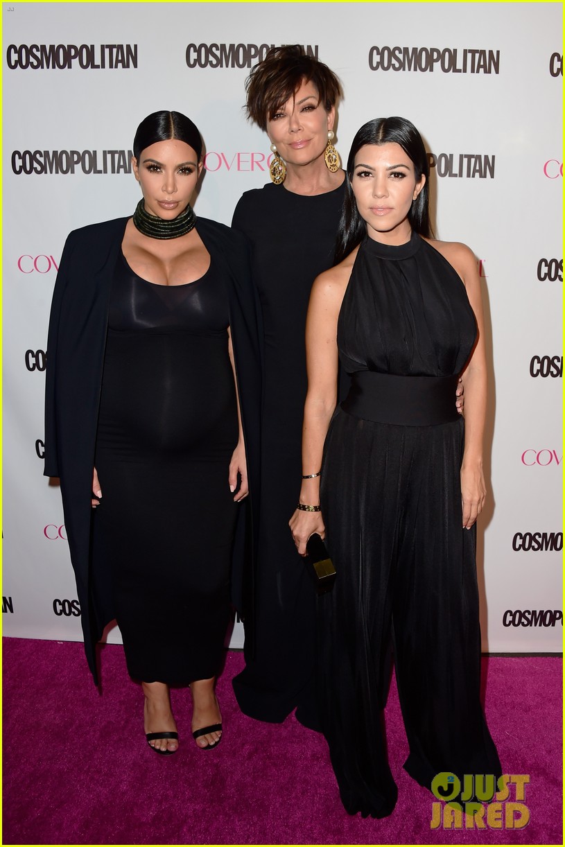 kardashian jenner sisters cosmo party 10