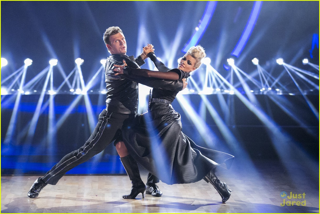 nick carter witney carson paso doble dwts practice 02
