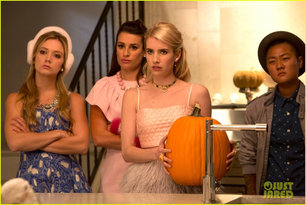 scream queens cast spoofs taylor swift with chanel o ween 01