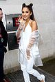 ariana grande white suit bbc equality dj interview 04
