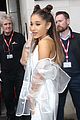 ariana grande white suit bbc equality dj interview 07
