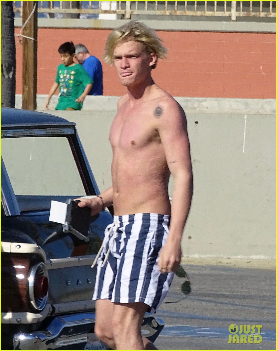 cody simpson shows off new ride and body 24