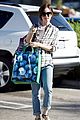 lily collins grabs groceries and her cleaners 08